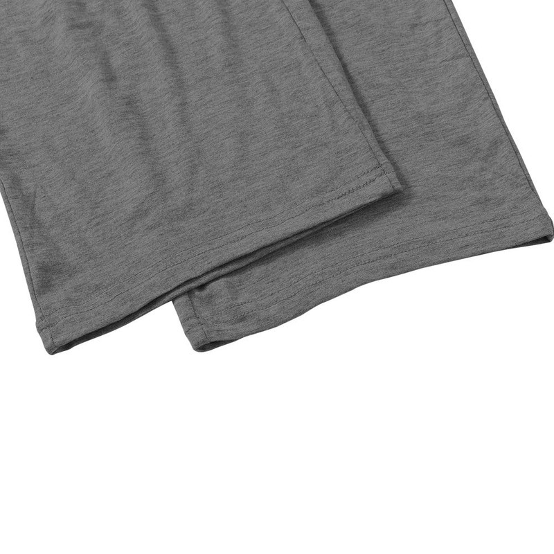 MoFiz Men's Pajama Pants Jersey Knit Pajama Capri Shorts For