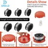 DRELD 6 Strimmer Spools Kit Replacement for Black and Decker,
