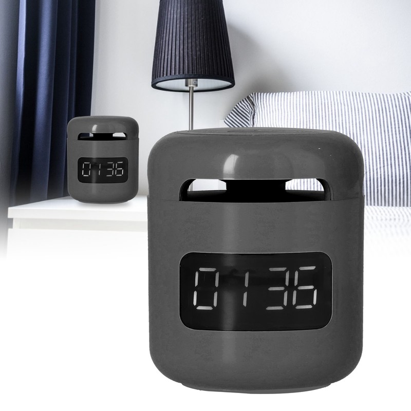 JM01 BT Clock Speaker Multifunctional Adjustable Portable BT Clock Speaker