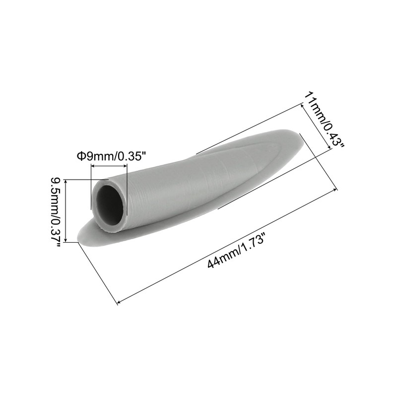 sourcing map 300Pcs Plastic Pocket Hole Plugs, 9mm Slant Hole