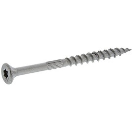 Power Pro 48628 Wood Screws, #10 x 3", Premium Stainless Marine Screws, Rust Resistant , Stainless Steel, 5lb Tub, 330 pcs