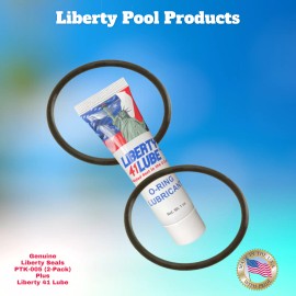 LIBERTY SEALS 47-0115-07-R  S/W Injector O-ring PTK-005 (2-PACK + LUBE TUBE)  For Jacuzzi®