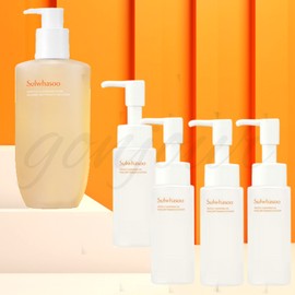 Sulwhasoo Gentle Cleansing Foam 200ml Sulwhasoo Travel Mini Gentle Cleansing Oil 50ml Set of 4 / 설화수 순행 클렌징폼 200ml  설화수 여행용 미니 순행 클렌징 오일 50ml 4개 세트