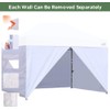 Eurmax USA Full Zippered Walls for 10x20 Easy Pop Up