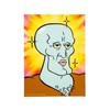 Hot Topic SpongeBob SquarePants Handsome Squidward Mini Canvas Art MULTI