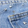 LLYJOYE 200 Pcs Small Black Safety Pins 19 mm Safety
