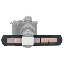 JJC Negative Film Holder Mounts for 35mm Compatible with Film Scanners Copying Equipment, Holds 6 Negative Frames On Digitizing Adapter Set