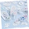 Mikinona Unique Nail Decals Stickers Snowflake Nail Art Patch Easy