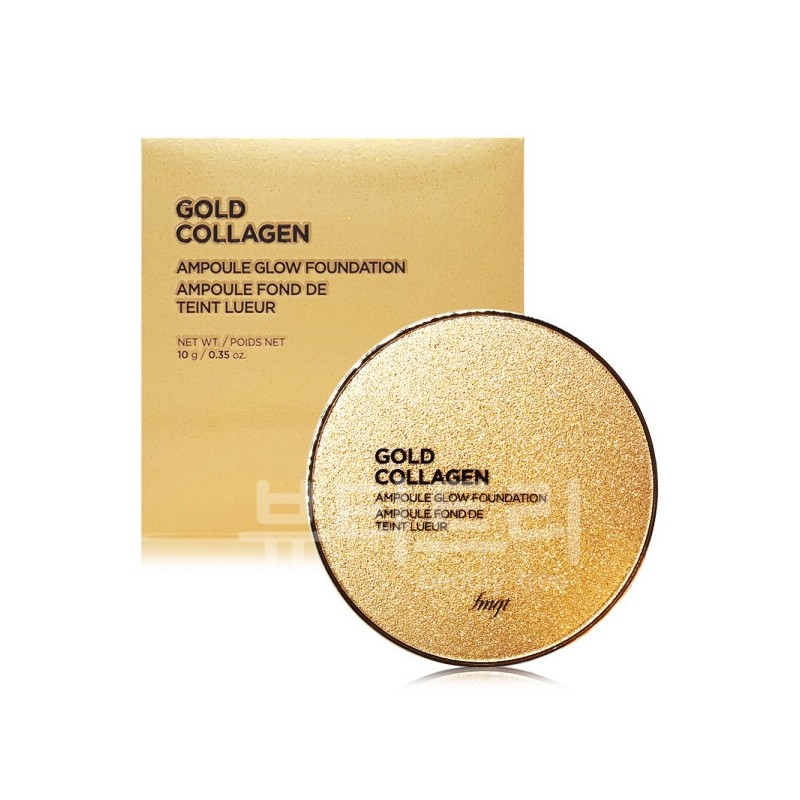 The Face Shop Gold Collagen Ampoule Glow Foundation 10g Shade