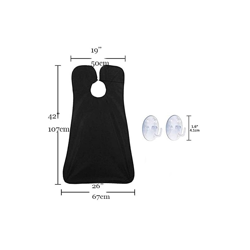 Emapoy Beard Bib Beard Apron, Beard Hair Catcher, Waterproof Beard