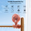 Portable Handeld Mini Fan Stroller Fan Flexible Octopus Tripod Clip