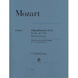 Concerto for Flute and Orchestra D major KV 314 - flute and orchestra - piano reduction with solo part - (HN 674)
