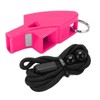 AUHX Referee Dolphin Whistle, Durable Resonant Whistle for Competition Sports