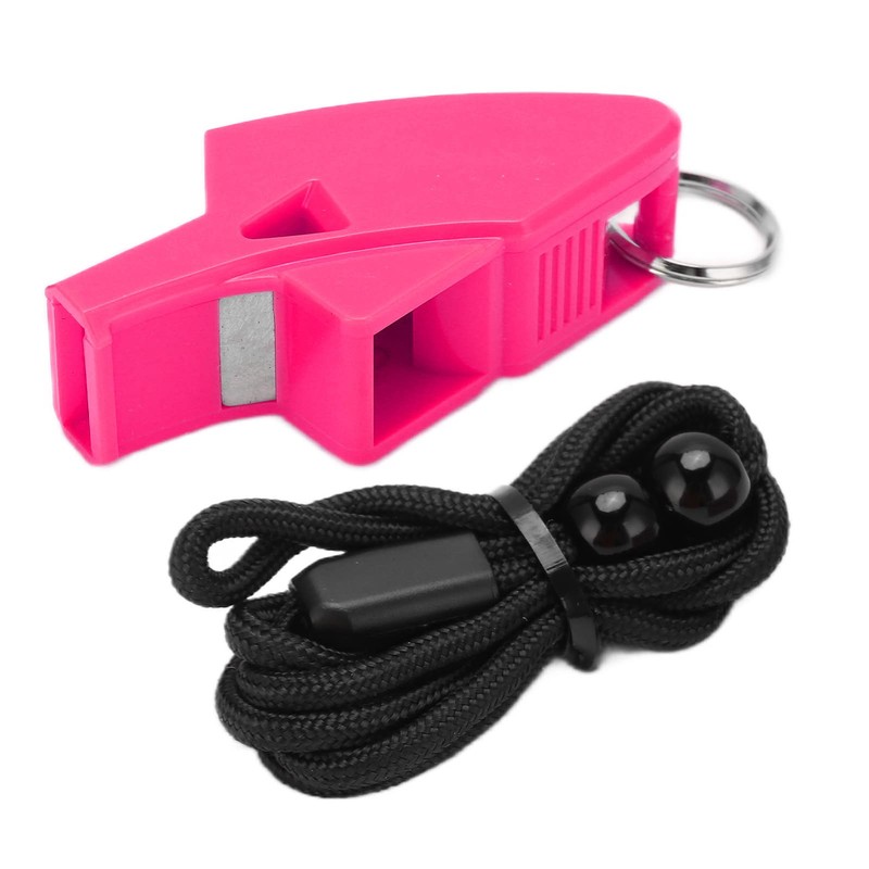 AUHX Referee Dolphin Whistle, Durable Resonant Whistle for Competition Sports