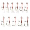 Orurdo QB500056a10n0 Assist Hooks Set of 10 with Feather (Skirt)