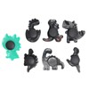 50pcs Shoe Charm Different Shape Dismantling Cartoon Waterproof Decorations for