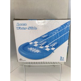 Jasonwell Slip and Slide Lawn Toy Water Slide Slip N Slide For Kids Adult20ft W/Sprinkler