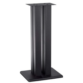 Monolith 24 Inch Speaker Stand (Each) - Supports 75 lbs, Adjustable Spikes, Compatible With Bose, Polk, Sony, Yamaha, Pioneer and others, Black