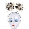 WLBON 2 Pcs Happy New Year Headband Star Hair Hoops