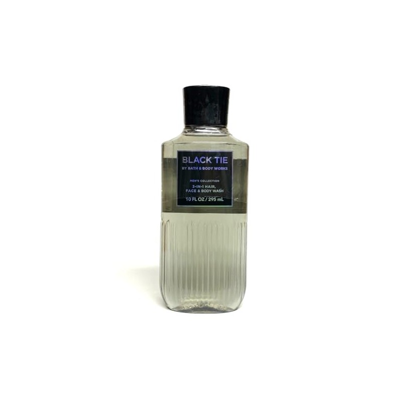 Bath & Body Work Men's Collection Black Tie 3-in-1 Hair,