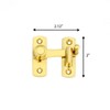 Renovators Supply Manufacturing Cabinet Locks 2.12 in. Brass Cabinet Door