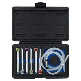 AB Tools-US Pro Brake Clutch Bleeder Bleeding Bleed Wrench Set 12 Point Sockets 7-12mm 6pc