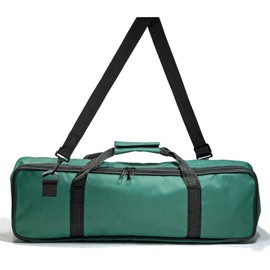 WE Games Tournament Chess Set with Deluxe Green Canvas Bag, Triple Weighted Chess Pieces with 3.75 inch King, Vinyl Roll-Up Chess Board 20 inches, Travel Chess Set for Adults