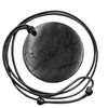 Shungite natural pendant BIG Circle
