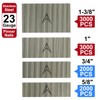 SimCos 23 Gauge Stainless Steel Pinner Nails (5/8",3/4",1",1-3/8") assorted 4