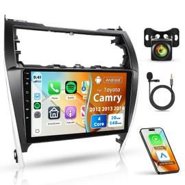 2G+64G Android 15 Car Stereo for Toyota Camry 2012 2013 2014 Original JBL Navigation, Rimoody Wireless Carplay 10.1'' Touchscreen Android Radio GPS Navigation 5G-WiFi EQ Mirror Link Backup Camera SWC