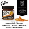 Collins Candied Fruit Orange Peel Twist in Syrup, Popular Cocktail
