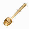 Easyworkz ステンレス鋼 ロング ハンドル コーヒースクープ 7g 計量スプーン「真鍮ゴールド」