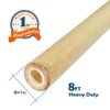COLOtime 8FT Bamboo Stakes Plant Stakes 1 Inch Thick Diameter