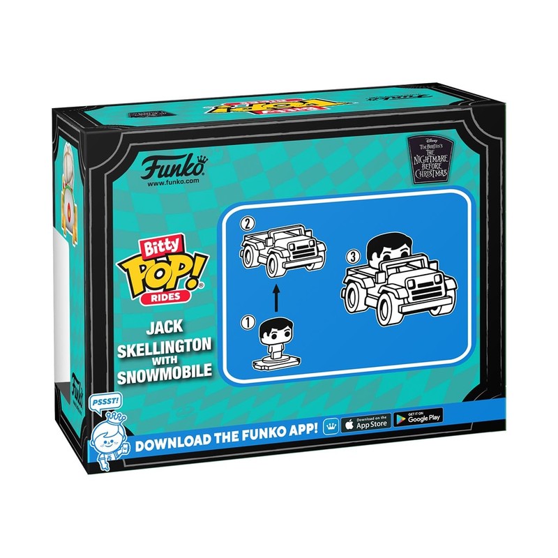 Funko Pop! Bitty Ride: The Nightmare Before Christmas - Jack
