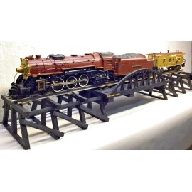 Dechant's Railroad Express O Scale Bridge with Trestle | 30" Long Miniature Train & Railroad Scenery