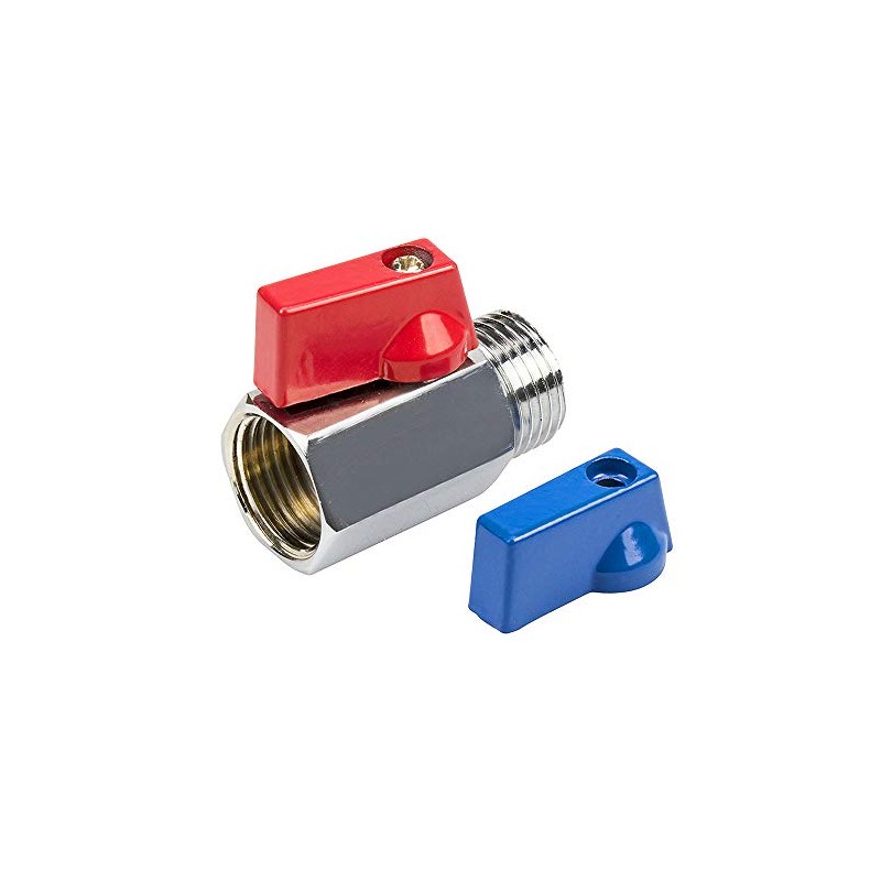 Mini Ball Valve Diameter 1/2 Inch DN15 with Wing Handle