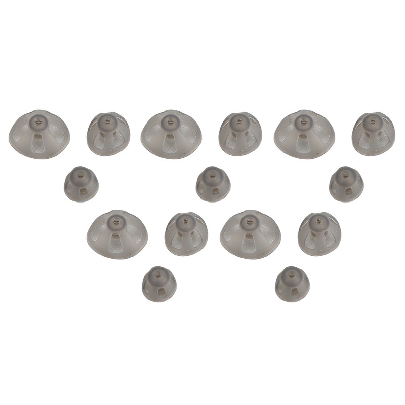 Hearing Aid Open Domes Professional Silicone Single Layer Replacement Hearing