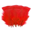 Soarer Red Turkey Feathers - 300pcs 3-5inch Feathers for Kindergarten