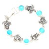 Arras Creations Fashion Trendy Shimmery Turtle Bracelet For Women /