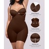 SHAPELLX Shapewear for Women Strapless Bodysuits Full Sculpt Faja Body