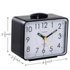 Tinload Loud Alarm Clock for Heavy Sleepers Adults, Silent No