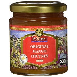 TRULY INDIAN Mango Chutney Original - Fruity Aromatic Fruit Paste as Dip or Ready Sauce for Quick Dishes - Indian Cooking with Natural Ingredients - 230 g