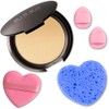 Kit de maquillaje y exfoliación – Polvo compacto Bissú +