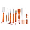 Home-Complete 4326466051 BBQ Grill Tools Set with Wood Handles &
