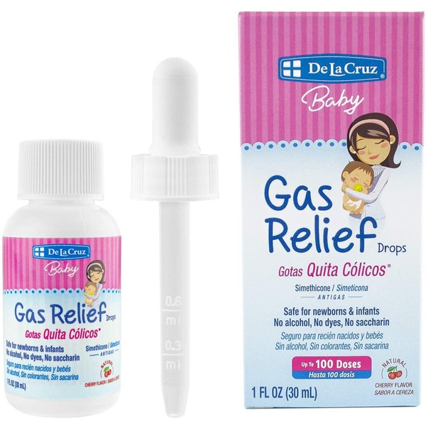 Gas Drops for Babies - Quita Cólicos Infant Gas Relief Drops with Simethicone - Safe Colic Drops for Newborns 1 FL. OZ. (30 mL)