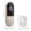 SwagBuzz Wireless 1080p Wi-Fi Video Doorbell Camera with Night Vision,