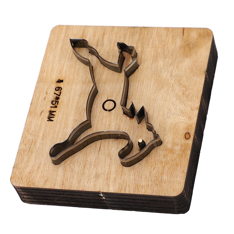 Leather Cutting Die Horse Shape Sharply Clean Edge Alloy Steel