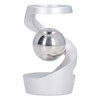 Desktop Suspended Gyroscope Reduce Anxiety Silver Bead Aluminium Alloy Rotating
