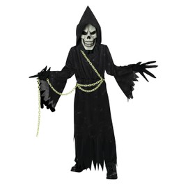 California Costumes, Boys' Glow In The Dark Reaper, Size L/XL