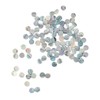 100Pcs Fretboard Dots Natural Abalone Shell Bright Color Round Guitar